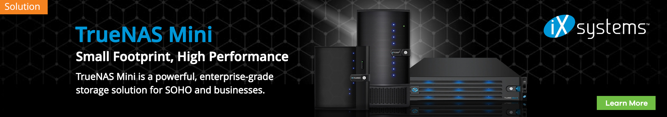 TrueNAS Mini - Small Footprint, High Performance